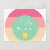 hallo briefkaart (Voorkant)