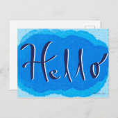 hallo Briefkaart (Voorkant / Achterkant)