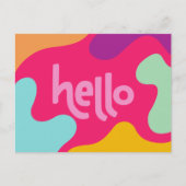 hallo briefkaart (Voorkant)