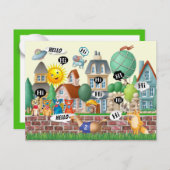 Hallo Briefkaart (Voorkant / Achterkant)