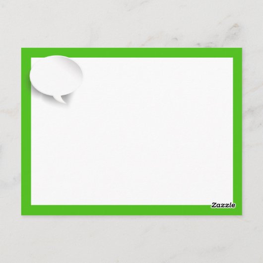 Hallo Briefkaart (Achterkant)