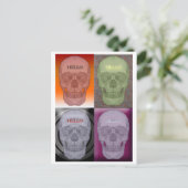 hallo briefkaart (Staand voorkant)