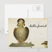 hallo briefkaart (Voorkant / Achterkant)