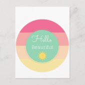 hallo briefkaart (Voorkant)