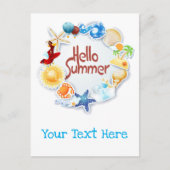 hallo briefkaart (Voorkant)