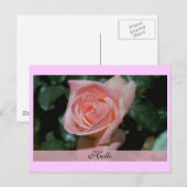 hallo briefkaart (Voorkant / Achterkant)