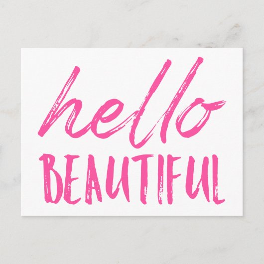 hallo briefkaart (Voorkant)