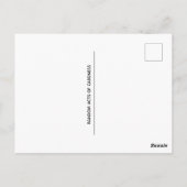 hallo Briefkaart met handschrift (Achterkant)