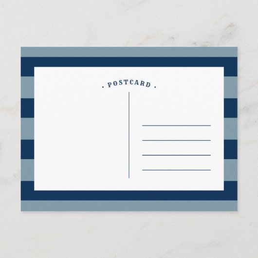 Hallo Briefkaart voor geboorteaankondiging van bab (Achterkant)