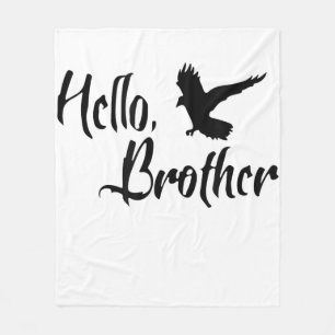 hallo Broer voor zuster Brother Fleece Deken