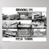 hallo Brooklyn Poster (Voorkant)