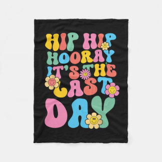 Hallo Bruh Leraar Gelukkig Laatste Dag Van School Fleece Deken