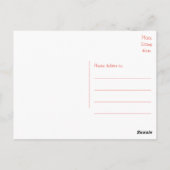 Hallo bruin en wit havanees puppy Briefkaart (Achterkant)