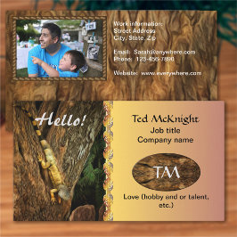 hallo Bucerias Iguana 1069 Visitekaartje