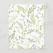 Hallo Budget | Little One Baby shower Invitation (Achterkant)