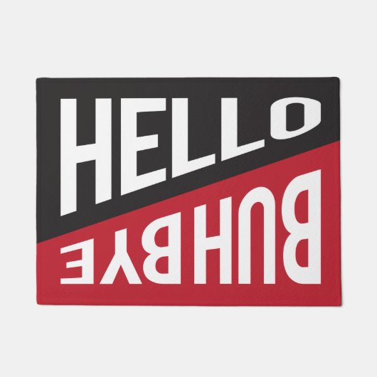 hallo / Buh Dag ... Binnenkort Deurmat (Voorkant)