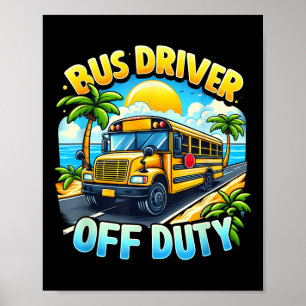 Hallo Buschauffeur uit dienst Poster