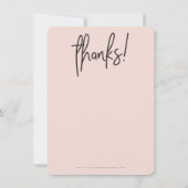 HALLO BUSINESS BEDANKT modern (Achterkant)