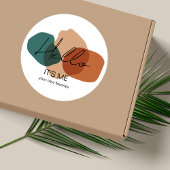 hallo Business Packaging Sticker