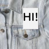 HALLO! BUTTON (Insitu)