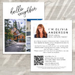Hallo Buurland Vastgoedlandbouw Flyer<br><div class="desc">hallo Deze Neighbor marketingflyer heeft ruimte om huizen uit uw portfolio te presenteren,  evenals een headshot. U kunt uw contactgegevens en een QR-code aan de achterkant toevoegen.</div>
