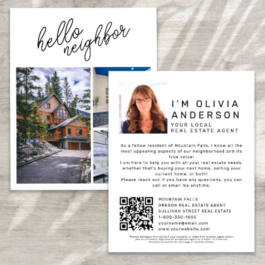 Hallo Buurland Vastgoedlandbouw Flyer