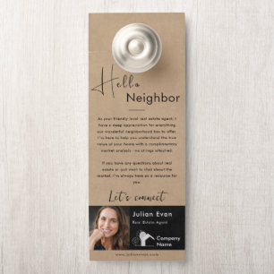 Hallo BUURMAN Rustic Brown Vastgoed Landbouw Deurhanger
