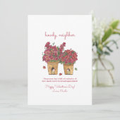 Hallo Buurman Valentijnsdag Kaart (Staand voorkant)