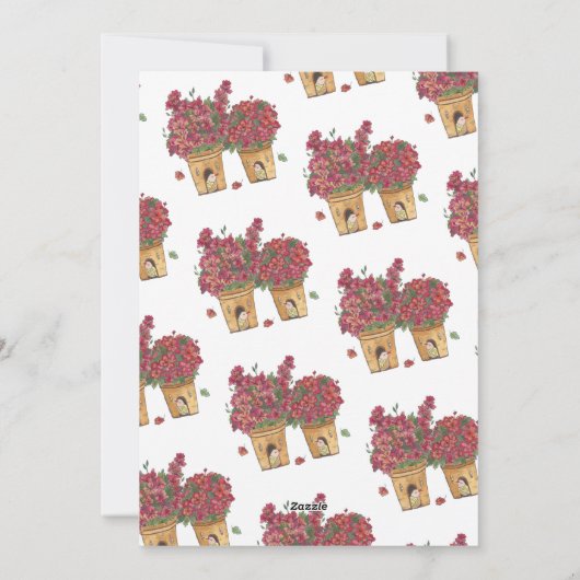 Hallo Buurman Valentijnsdag Wenskaart Feestdagenkaart (Achterkant)