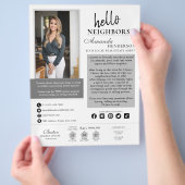 HALLO BUURMAN VASTGOEDINTRODUCTIE MAKELAAR FLYER (Hand)