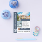Hallo BUURMAN Vastgoedmarketing Flyer (Enkel)