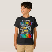 Hallo Bye Bye 2e Grade Vrachtwagen T-shirt (Voorkant volledig)