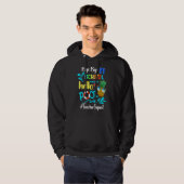 Hallo Bye Bye School Hoodie (Voorkant volledig)
