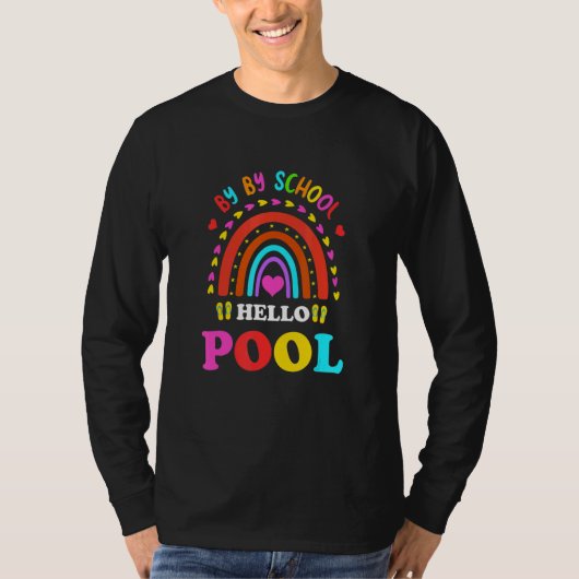 Hallo Bye Bye School T-shirt (Voorkant)