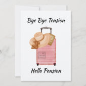 Hallo Bye Bye Tension Kaart (Voorkant)