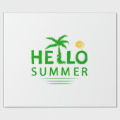 hallo cadeaupapier (Vlak)