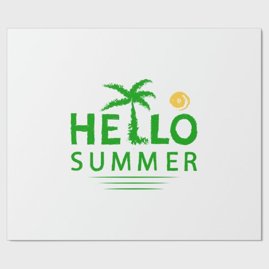 hallo cadeaupapier (Vlak)