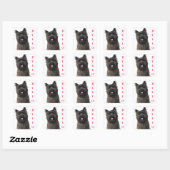 Hallo Cairn Terrier Puppy Dog Stickers (Vel)