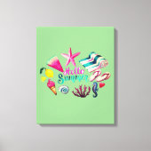 hallo canvas afdruk (Voorkant)