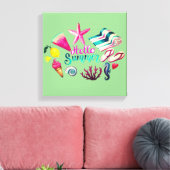 hallo canvas afdruk (Insitu (Woonkamer))