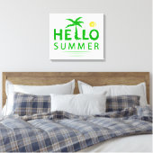 hallo canvas afdruk (Insitu (Slaapkamer))