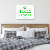hallo canvas afdruk (Insitu (Slaapkamer))
