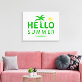 hallo canvas afdruk (Insitu (Woonkamer))