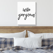 hallo canvas afdruk (Insitu (Slaapkamer))