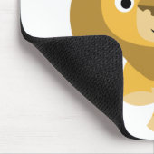 hallo! Cartoon Lion mousepad Muismat (Hoek)