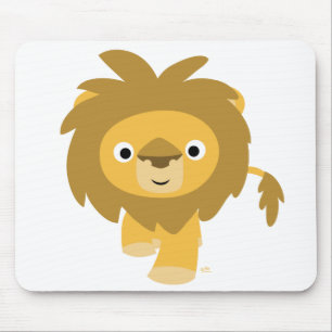hallo! Cartoon Lion mousepad Muismat