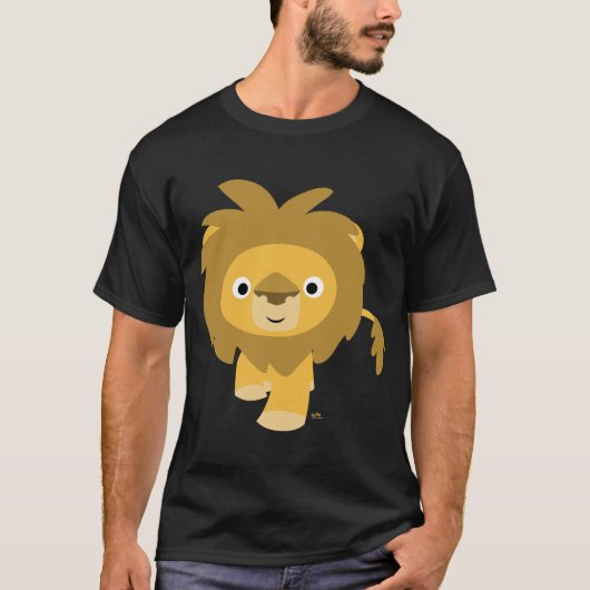 hallo! Cartoon Lion T-shirt (Voorkant)