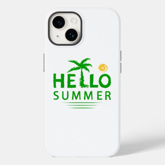 hallo Case-Mate iPhone case (Achterkant)
