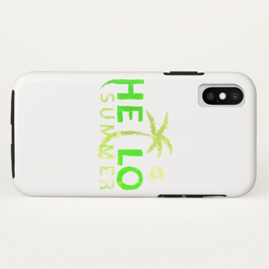 hallo Case-Mate iPhone case (Achterkant (horizontaal))