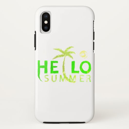 hallo Case-Mate iPhone case (Achterkant)